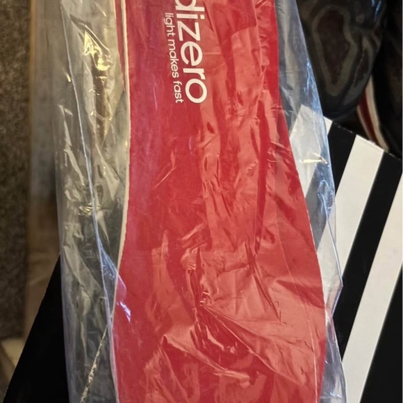 adidas Black and Red plus White pair of adults zero crazy light 3 basketball main image 6